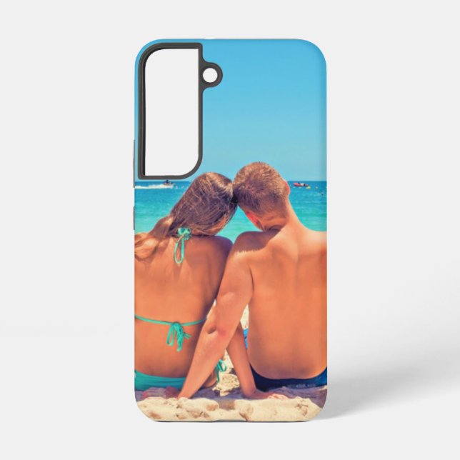 Coque Samsung Galaxy Photo personnalisée Votre conception de photos rom (Verso)