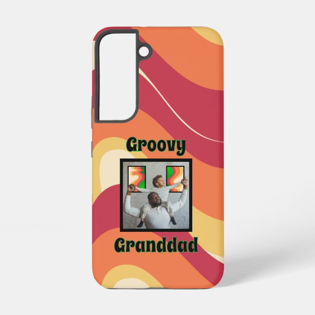 Coque Samsung Galaxy Photo "Super Grand" Retro Toné Chaud (Verso)