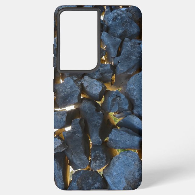 Coque Samsung Galaxy Photographie russe à mur de pierre croate (Verso)
