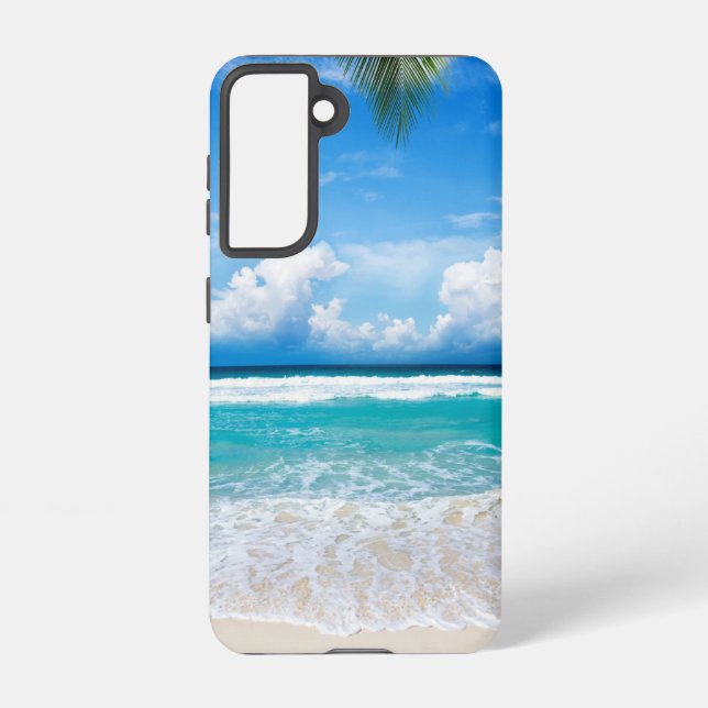Coque Samsung Galaxy Plage (Verso)