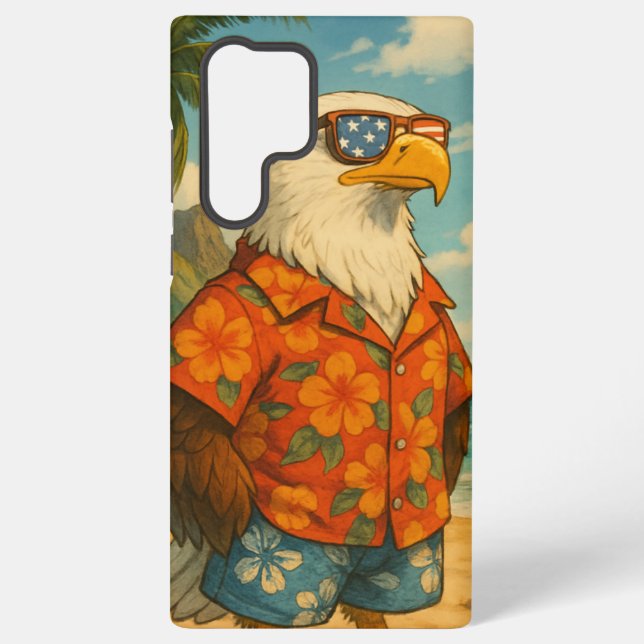 Coque Samsung Galaxy Plage de l'aigle (Verso)