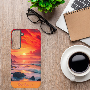 Coque Samsung Galaxy Plage Sunset Coastline - Ocean Vibes
