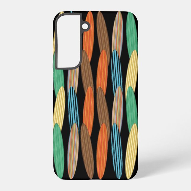 Coque Samsung Galaxy Planches de surf (Verso)