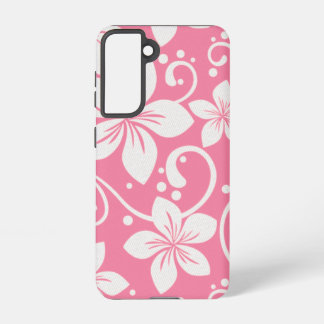 Coque Samsung Galaxy Plumeria Swirl Rose rose