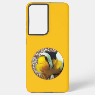 Coque Samsung Galaxy Poisson clown - Gros plan ! Conception photographi