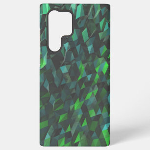 Coque Samsung Galaxy Polygones géométriques verts Galaxy S22 Coque