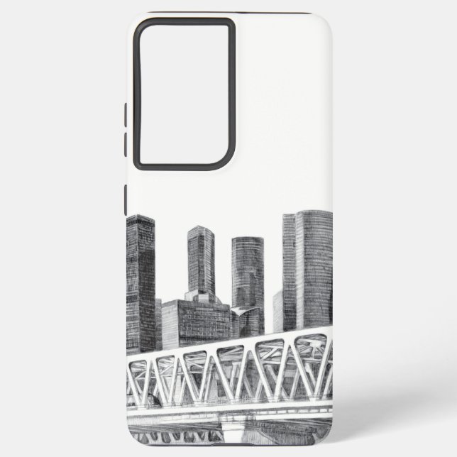Coque Samsung Galaxy Pont du métro (Verso)