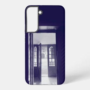 Coque Samsung Galaxy Portes bleues