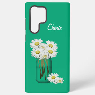 Coque Samsung Galaxy Pot de fleurs Marguerite