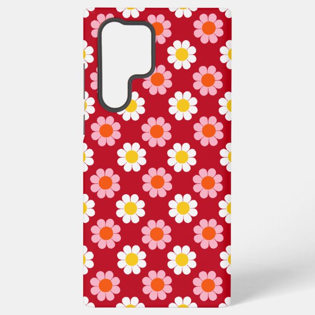 Coque Samsung Galaxy Puissance de fleurs personnalisable (Verso)