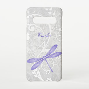 Coque Samsung Galaxy S10 Purple dragonfly Personnaliser Samsung Galaxy Coqu