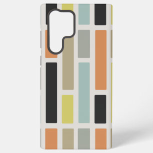 Coque Samsung Galaxy Rectangles modernes du milieu du siècle