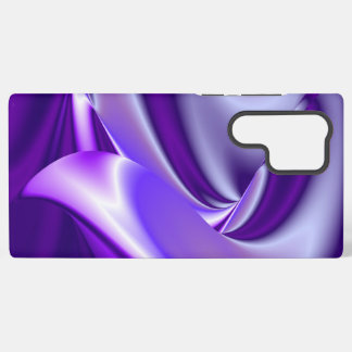 Coque Samsung Galaxy Rêves arc-en-ciel à fleurs violettes