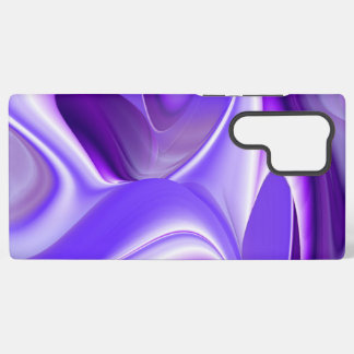 Coque Samsung Galaxy Rêves arc-en-ciel à fleurs violettes