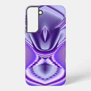 Coque Samsung Galaxy Rêves arc-en-ciel à fleurs violettes
