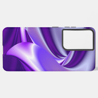 Coque Samsung Galaxy Rêves arc-en-ciel à fleurs violettes