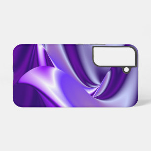 Coque Samsung Galaxy Rêves d'arc-en-ciel de fleurs violettes