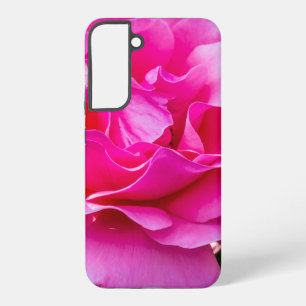 Coque Samsung Galaxy Rose rose délicate.
