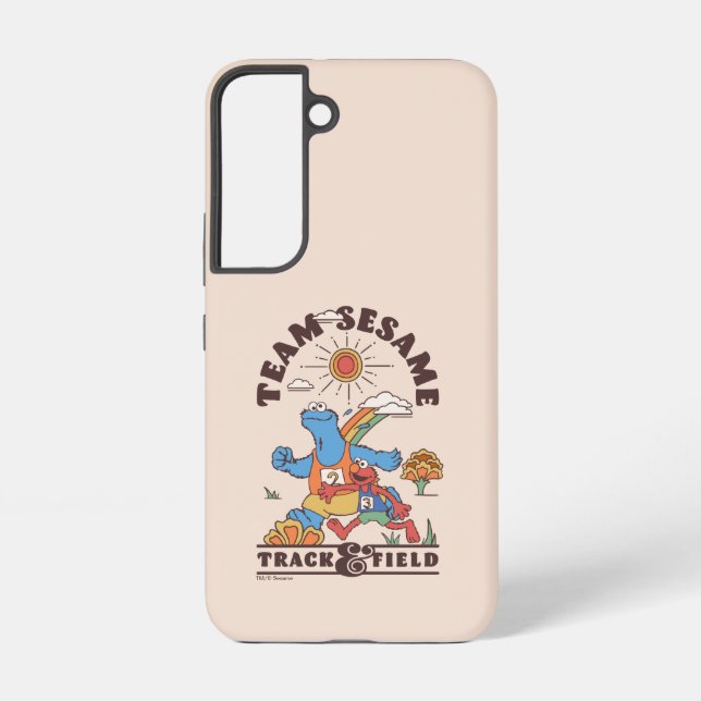 Coque Samsung Galaxy Rue Sésame | Team Sesame Track & Field (Verso)