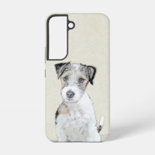 Coque Samsung Galaxy Russell Terrier Peinture rugueuse - Art Chien orig
