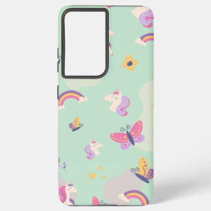 coque samsung galaxy S21 plus licorne mignonne 