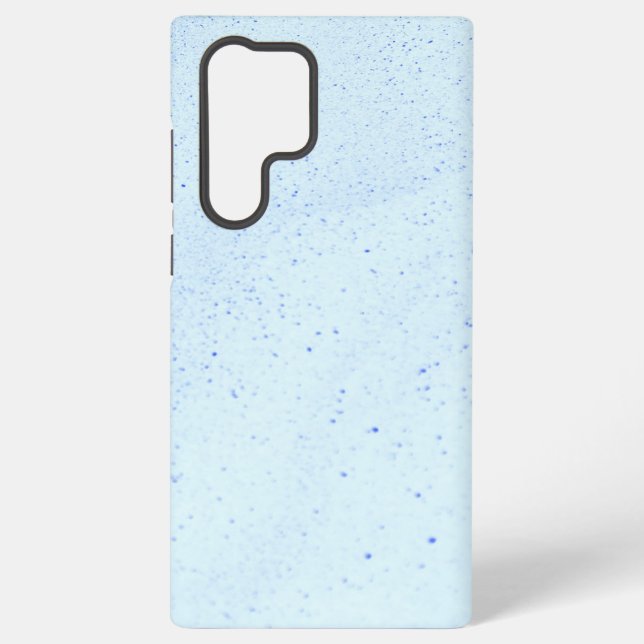 Coque Samsung Galaxy Sable bleu clair (Verso)