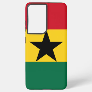 Coque Samsung Galaxy Samsung Galaxy S21 Ultra Coque avec drapeau du Gha