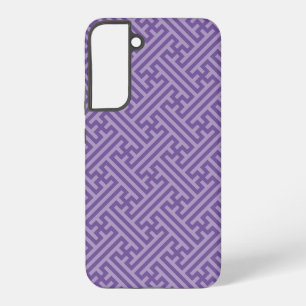 Coque Samsung Galaxy Sayagata motif, japonais, violet et rose