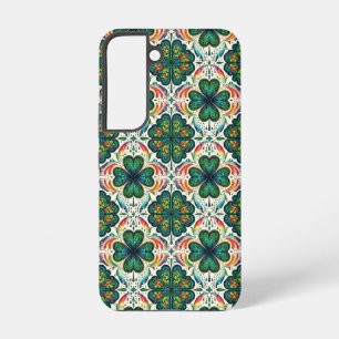 Coque Samsung Galaxy Shamrock Rainbows. Saint-Patty's Day