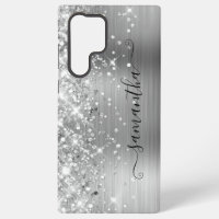 Signature Fille Glittery Argent