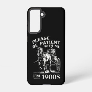 Coque Samsung Galaxy S'il vous plaît soyez patient avec moi Je suis Vin