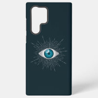 Silver et bleu Turquoise Mystic Aqua Eye Evil Naza