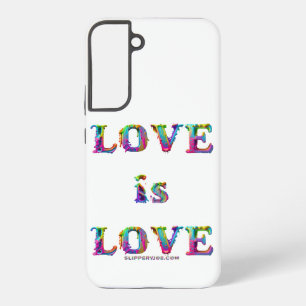 Coque Samsung Galaxy SlipperyJoe l'amour est amour dégoulinant dynamiqu