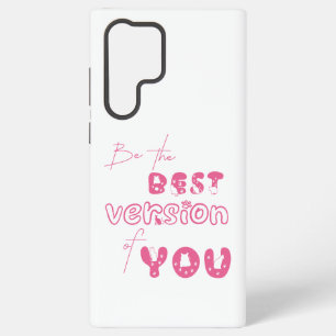 Coque Samsung Galaxy Soyez la meilleure version de vous, joli chat