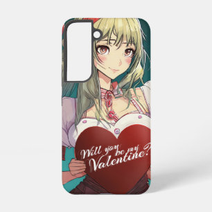 Coque Samsung Galaxy Soyez ma Saint-Valentin dans le style Manga 33893