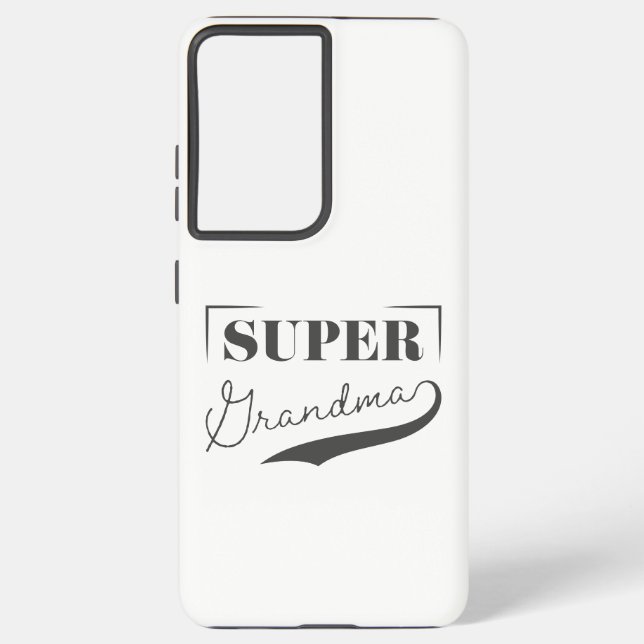 Coque Samsung Galaxy Super grand-mère (Verso)