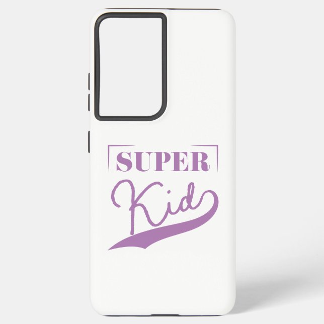 Coque Samsung Galaxy Super Kid (Verso)