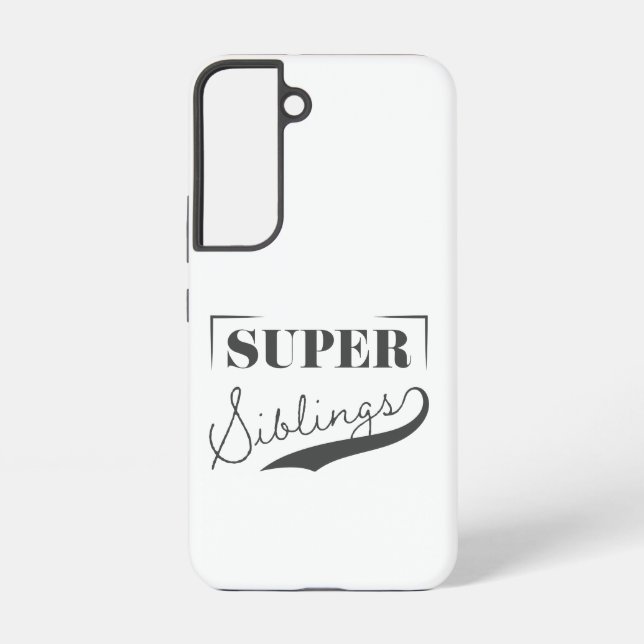Coque Samsung Galaxy Super sibling (Verso)