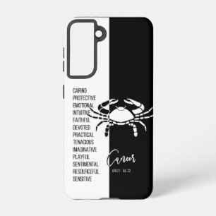 Coque Samsung Galaxy Symbole du cancer du zodiaque