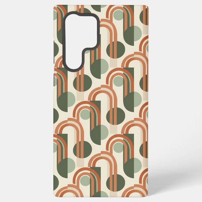Coque Samsung Galaxy Terracotta Arch Pattern Phone Case (Verso)