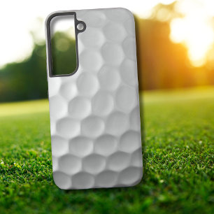 Coque Samsung Galaxy Texture de balle de golf blanche et alvéolée