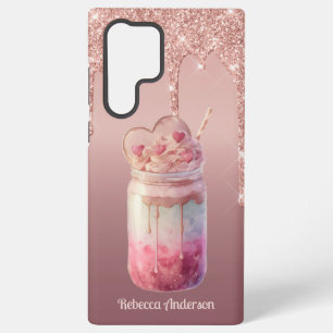 Coque Samsung Galaxy Thé à bulles de boba dessert délicieux