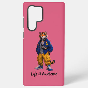 Coque Samsung Galaxy Tigre Cool dans l'Art Streetwear - Tigre de Style