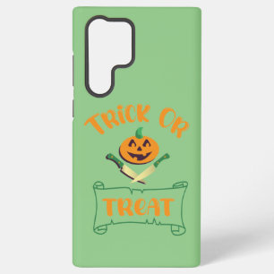 Coque Samsung Galaxy Tracer ou traiter les os croisés Halloween visage