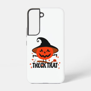 Coque Samsung Galaxy Treck Trat Citrouille Sourire