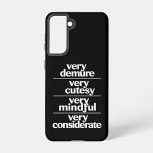 Coque Samsung Galaxy Très Délicat Très Mignon Très Prévenant Délicat