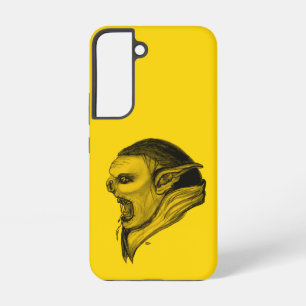 Coque Samsung Galaxy Troll en noir et jaune Design