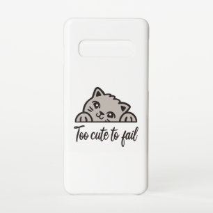 Coque Samsung Galaxy S10 Trop mignon pour échouer
