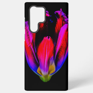 Coque Samsung Galaxy Tulipe de Neon Glow