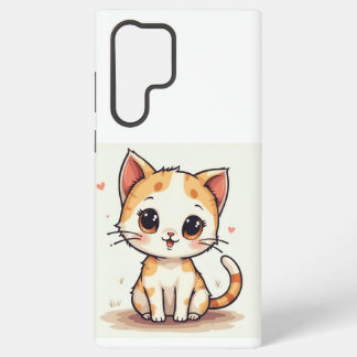 Coque Samsung Galaxy un chat mignon